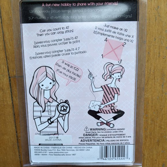 Cross Stitch Kit Flower Unopened NIB - Picture 2 of 2